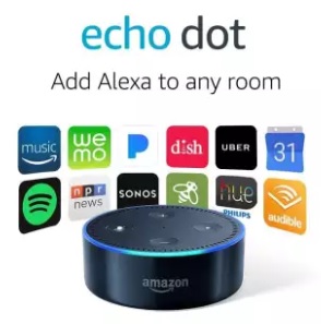 Amazon Echo Dot 2nd Gen 2018 Wifi_Bluetooth (Black)