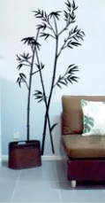 Bamboo Mural Removable Wall Sticker