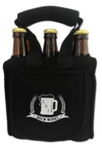 L&L Brew Works Six Pack Craft Beer Carrier