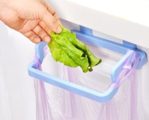 Portable Kitchen Garbage Trash Bag Holder