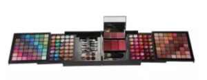 Pro 177 Color Eyeshadow Palette Blush Lip Gloss Beauty Makeup Cosmetic Set Kit