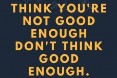 You're Good Enough