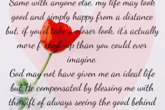 Nobody's Life Is Perfect