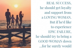 Try To Bring Down a Good Woman