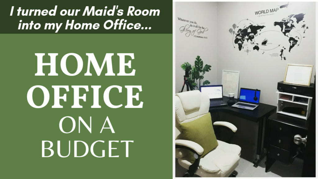 Home Office on a Budget | Small Home Office Tour