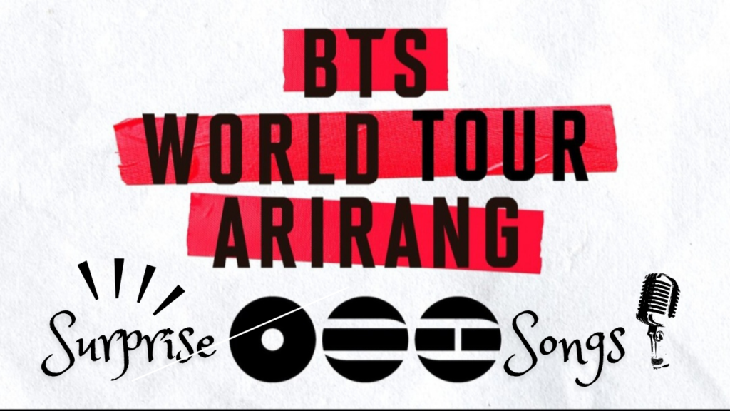 BTS Arirang World Tour Surprise Songs
